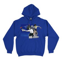 Load image into Gallery viewer, "Commercial Golf" Fleece Hoodie Cobalt Blue