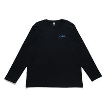Load image into Gallery viewer, "Thursday Night" Cut and Sew Wide-body Long Sleeved Tee White/Black
