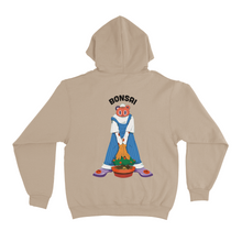 Load image into Gallery viewer, "Bonsai" Fleece Hoodie Beige