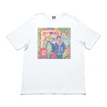 Load image into Gallery viewer, "March" Cut and Sew Wide-body Tee White/Black