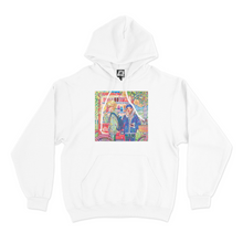 Load image into Gallery viewer, "March" Basic Hoodie White/Black