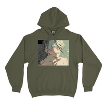 Load image into Gallery viewer, "Fictional" Fleece Hoodie Khaki