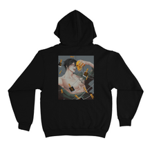 Load image into Gallery viewer, "Masterpiece" Basic Hoodie White/Black