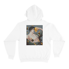 Load image into Gallery viewer, "Masterpiece" Basic Hoodie White/Black