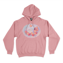Load image into Gallery viewer, "Strawberry Pancake" Fleece Hoodie Light Pink