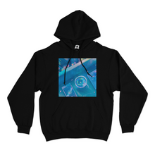 Load image into Gallery viewer, "Until Dawn" Basic Hoodie Black/White