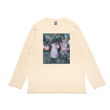 Load image into Gallery viewer, "Sargent Study" Cut and Sew Wide-body Long Sleeved Tee Salmon Pink
