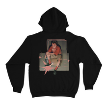 Load image into Gallery viewer, "Starboy" Basic Hoodie Black/White