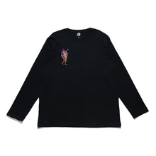 Load image into Gallery viewer, "Clown" Cut and Sew Wide-body Long Sleeved Tee White/Black