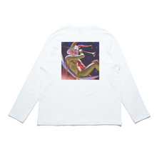 Load image into Gallery viewer, "Clown" Cut and Sew Wide-body Long Sleeved Tee White/Black