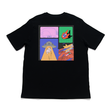 Load image into Gallery viewer, "A Trip to Outer Space" Cut and Sew Wide-body Tee White/Black