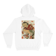 Load image into Gallery viewer, "Autumn" Basic Hoodie White/Black