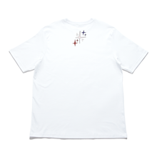 Load image into Gallery viewer, "Listening Party" Cut and Sew Wide-body Tee White/Black/Beige