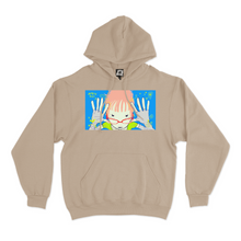 Load image into Gallery viewer, "Reg Glasses Gal" Fleece Hoodie Beige
