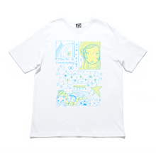 Load image into Gallery viewer, "Happy Days" Cut and Sew Wide-body Tee White/Beige