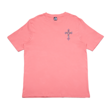 Load image into Gallery viewer, "Kitchen" Cut and Sew Wide-body Long Sleeved Tee Salmon Pink