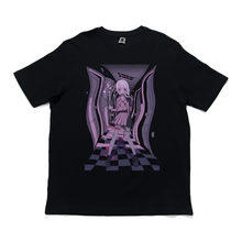 Load image into Gallery viewer, "Fever Dream" Cut and Sew Wide-body Tee White/Black