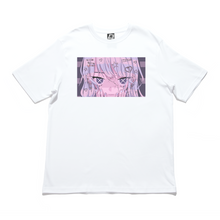 Load image into Gallery viewer, "Insomnia" Cut and Sew Wide-body Tee White/Black
