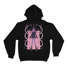 Load image into Gallery viewer, "Sleep Paralysis" Basic Hoodie Black/White