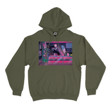 Load image into Gallery viewer, "Apparition" Fleece Hoodie Khaki