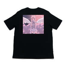Load image into Gallery viewer, "Silver Accessories" Cut and Sew Wide-body Tee White/Black