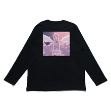 Load image into Gallery viewer, "Silver Accessories" Cut and Sew Wide-body Long Sleeved Tee White/Black