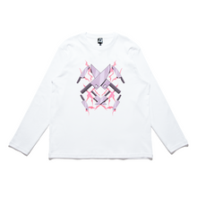 Load image into Gallery viewer, "Silver Accessories" Cut and Sew Wide-body Long Sleeved Tee White/Black
