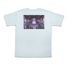 Load image into Gallery viewer, "Birthday" Taper-Fit Heavy Cotton Tee Sky Blue/ Mint