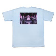 Load image into Gallery viewer, "Birthday" Taper-Fit Heavy Cotton Tee Sky Blue/ Mint