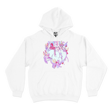 Load image into Gallery viewer, "Angelic" Basic Hoodie Black/White