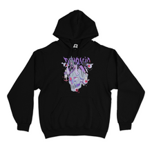 Load image into Gallery viewer, "Demonic" Basic Hoodie Black/White