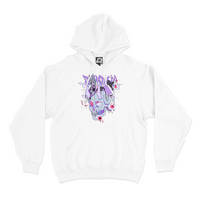 Load image into Gallery viewer, "Demonic" Basic Hoodie Black/White
