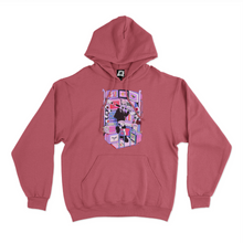 Load image into Gallery viewer, "DDR" Basic Hoodie Black/Pink