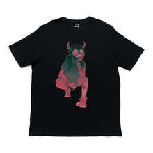 Load image into Gallery viewer, "RoboBoy" - Cut and Sew Wide-body Tee White/Black