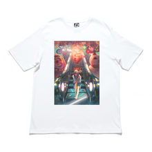 Load image into Gallery viewer, "Yokoso" Cut and Sew Wide-body Tee White/Black