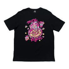 Load image into Gallery viewer, "Maid Yan" Cut and Sew Wide-body Tee Black/Salmon Pink