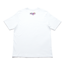 Load image into Gallery viewer, "Crystals" Cut and Sew Wide-body Tee White/Black