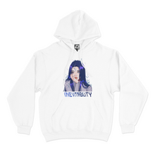 Load image into Gallery viewer, "Inevitability" Basic Hoodie Black/White