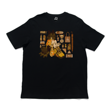 Load image into Gallery viewer, "Citrus Wolf" Cut and Sew Wide-body Tee White/Black