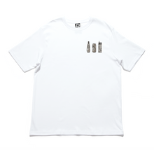 Load image into Gallery viewer, "Convenient Store" Cut and Sew Wide-body Tee White/Black