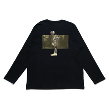 Load image into Gallery viewer, "Crossroad" Cut and Sew Wide-body Long Sleeved Tee White/Black