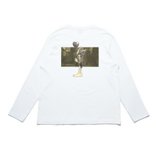 Load image into Gallery viewer, "Crossroad" Cut and Sew Wide-body Long Sleeved Tee White/Black