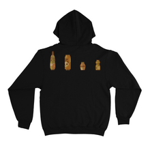 Load image into Gallery viewer, "Citrus Wolf" Basic Hoodie Black/White