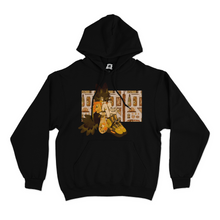 Load image into Gallery viewer, "Citrus Wolf" Basic Hoodie Black/White