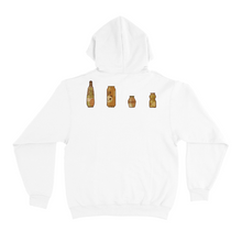 Load image into Gallery viewer, "Citrus Wolf" Basic Hoodie Black/White