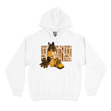 Load image into Gallery viewer, "Citrus Wolf" Basic Hoodie Black/White