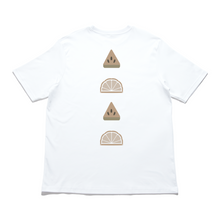 Load image into Gallery viewer, "Melon" Cut and Sew Wide-body Tee White/Black