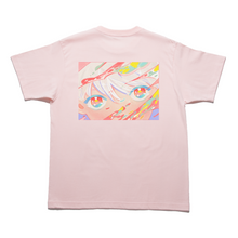 Load image into Gallery viewer, "Siblings & Spring Day" Taper-Fit Heavy Cotton Tee Pink