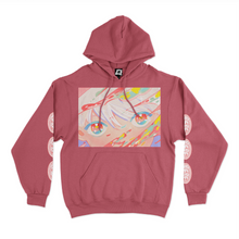Load image into Gallery viewer, "Siblings & Spring Day" Basic Hoodie White/Pink
