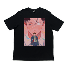 Load image into Gallery viewer, "Apéritif" Cut and Sew Wide-body Tee White/Black